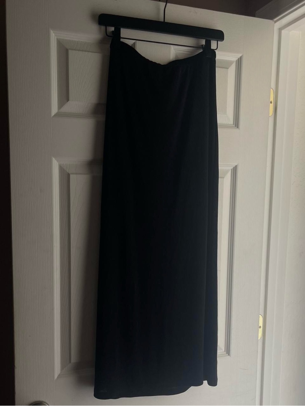 Classic Black Maxi Skirt - Women